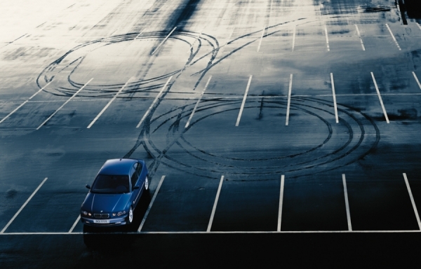 Photograph Simon Stock Bmw Car Park on One Eyeland